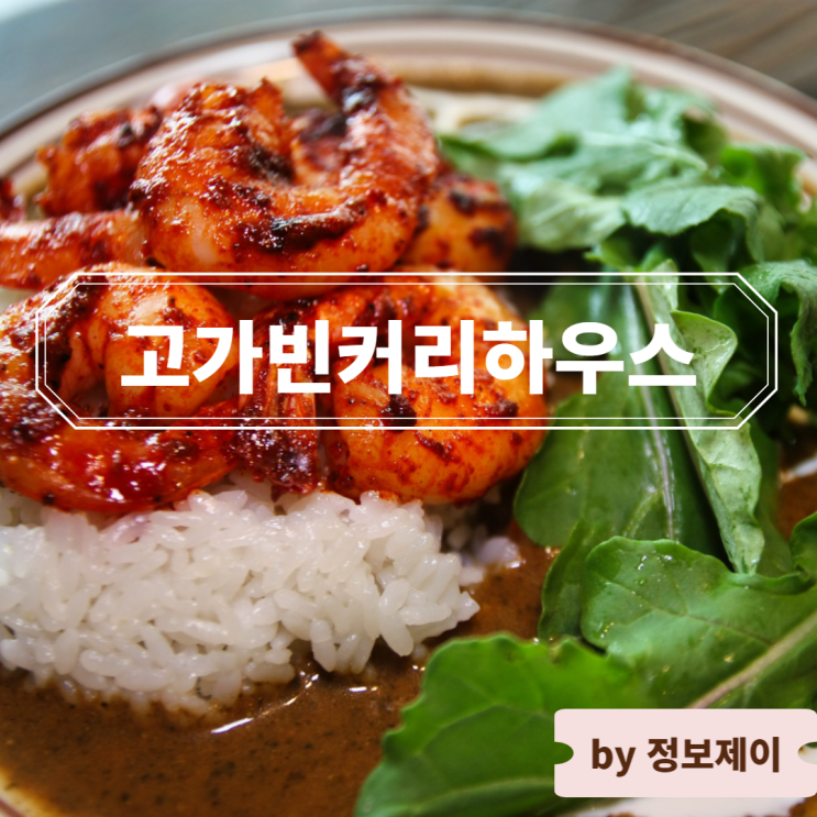  경복궁 밥집 추천 종로 맛집 코리안스타일 커리 고가빈커리하우스