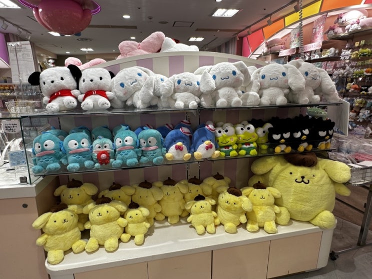  후쿠오카 캐널시티 쇼핑 산리오 갤러리 면세, 점프샵