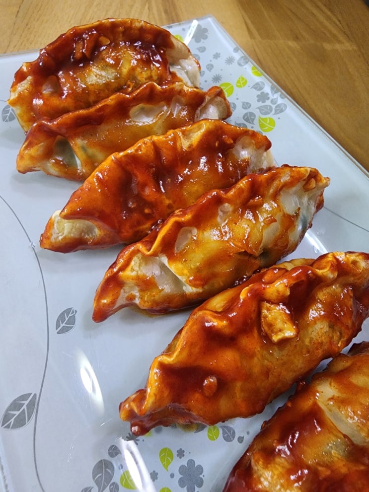  만두강정 강정소스 레시피 / 아이간식 술안주로 안성맞춤