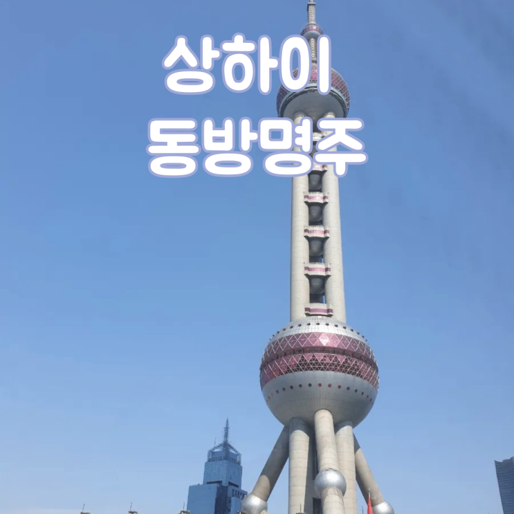  중국 상하이 여행 필수 여행지 전망대와 상하이 역사 박물관까지 [동방명주]