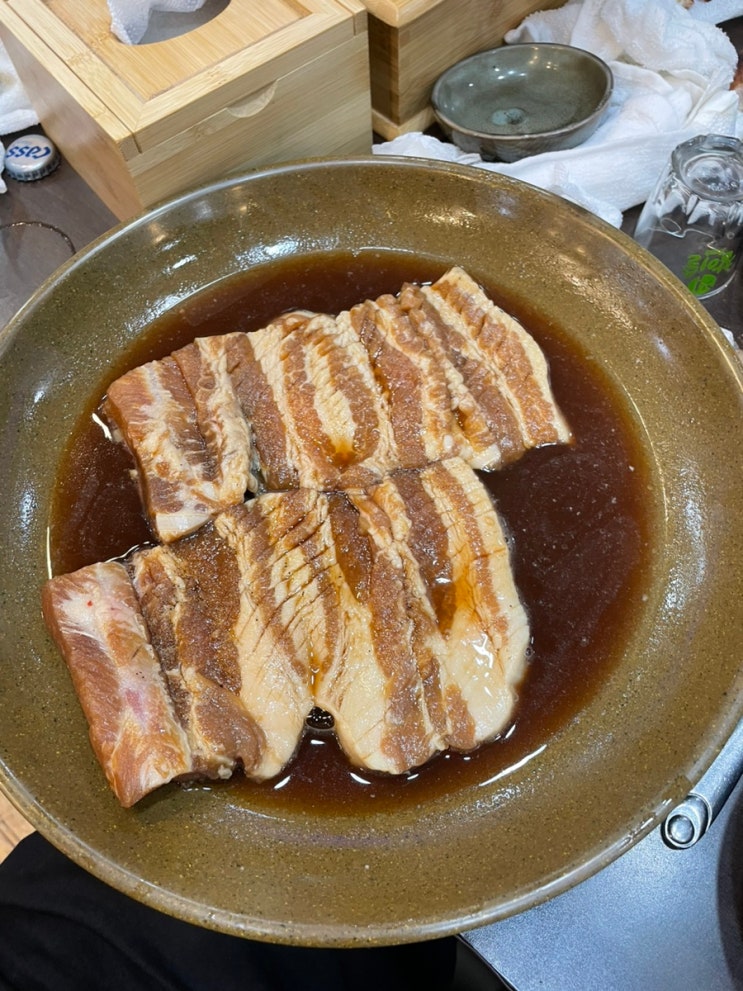  부산 녹산동 바로 옆 진해 용원 회식, 모임하기 좋은 한우, 돼지고기맛집 "송원왕갈비"