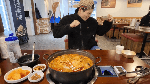 등갈비 맛집 인천 부평역 밥집 올여름 몸보신은 팔덕식당 뼈계탕을 먹자!