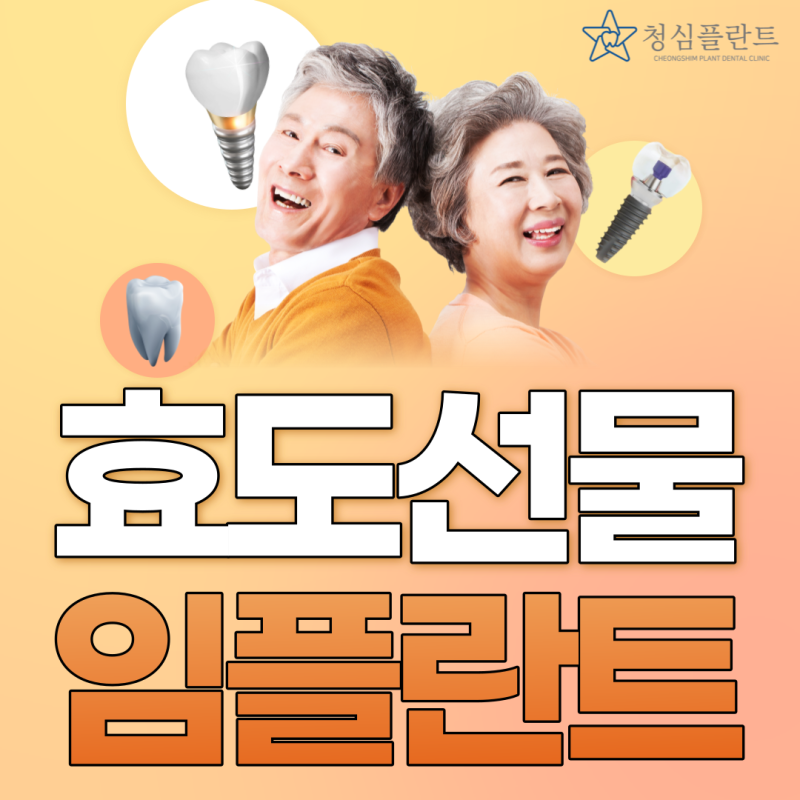 효도선물 맞춤 임플란트 진주치과 추천