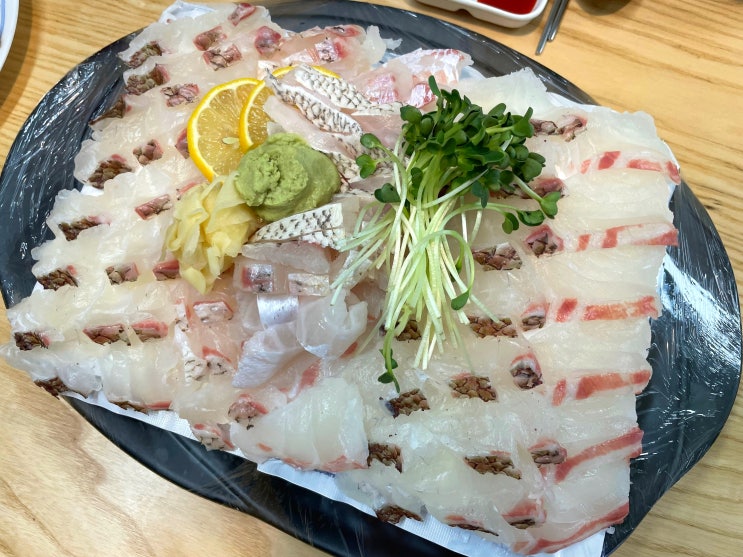  [노량진 수산시장] 참돔 회뜨기(히비끼) / 참돔 사시미 & 초밥 해먹은 후기 / 내돈내산