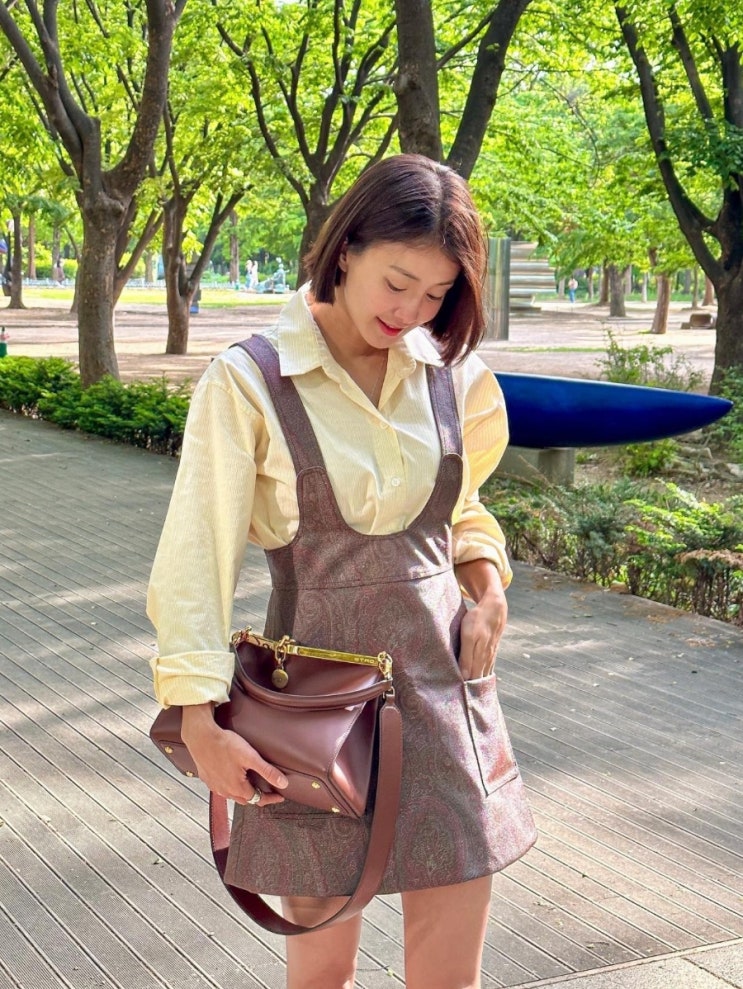  이시영 PICK 에트로(ETRO) 뷔스티에 원피스 가격은??