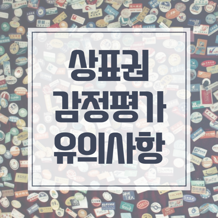  상표권 감정평가 중요성,유의사항 무형자산 전문가가 알려드립니다