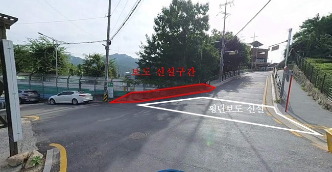 이은림 시의원, 도봉산역 광역환승센터 주변 보도 설치 추진