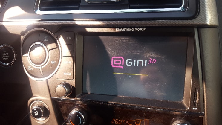  쌍용순정네비 업데이트