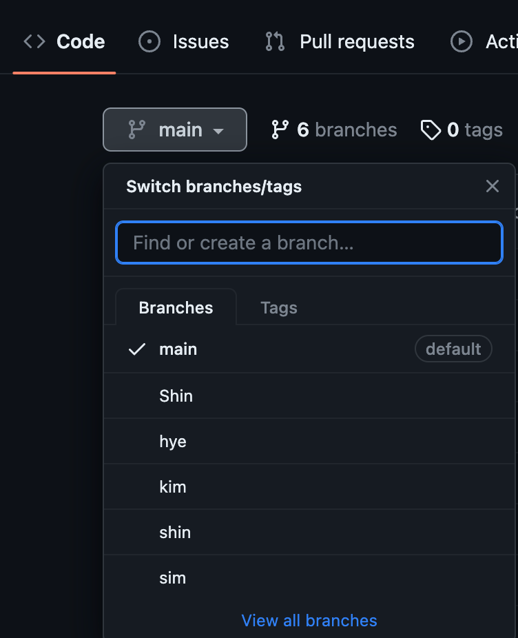 (GitHub)There isn’t anything to compare. main and sim are entirely ...