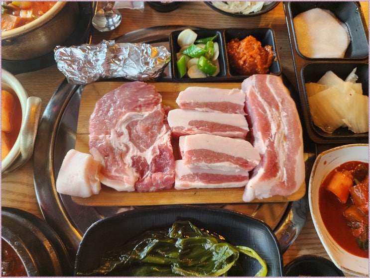 장한로 맛집  푸짐한 한끼 또박식당