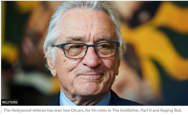  정력도 좋아!...로버트 드니로 79세에 7번째 아이 낳아 VIDEO: Robert De Niro welcomes seventh child at 79