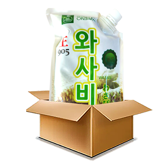  이엔 905 생와사비 (700g x 10개) 사시미 초밥 스시 양념 소스 무료 아이스포장