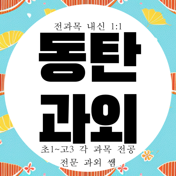  2동탄 중등 영어과외 동탄5동 고등 수학과외 국어까지