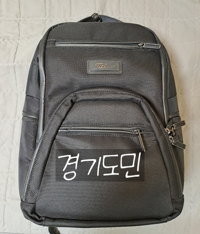 [골프 백팩] 고급스러운 타이틀리스트 백팩 선물받아 사용 후기