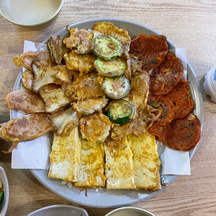  신림 신림역 전집 모듬전 막걸리 김치전 맛집 신림역전