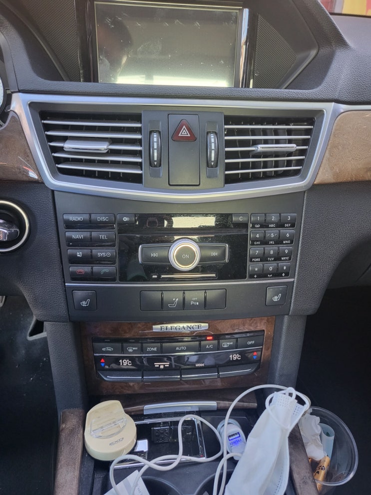  벤츠 e300 네비수리