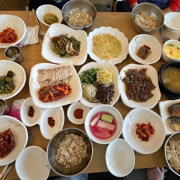 전남 순천 가성비 좋은 보리밥 한정식 백반 맛집 벽오동 (순천만국가정원 근처, 웨이팅 팁)