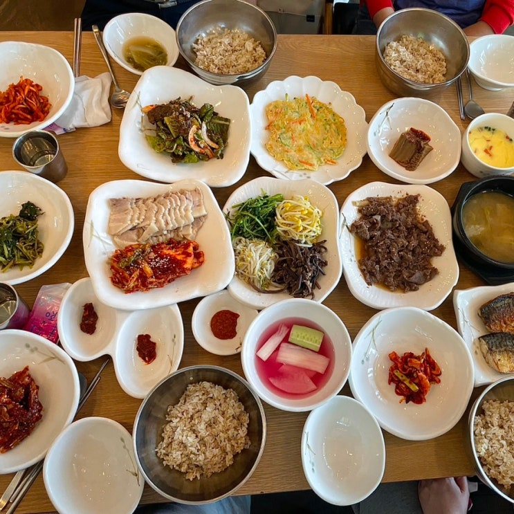 전남 순천 가성비 좋은 보리밥 한정식 백반 맛집 벽오동 (순천만국가정원 근처, 웨이팅 팁)