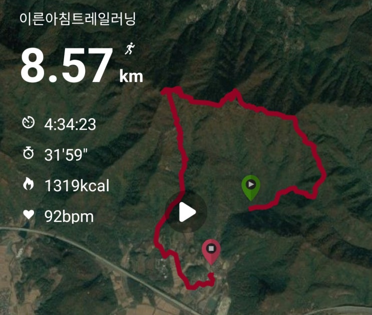  충북의 알프스 보은 구병산 산행기. 험난하고 인적이 없던 등산로.