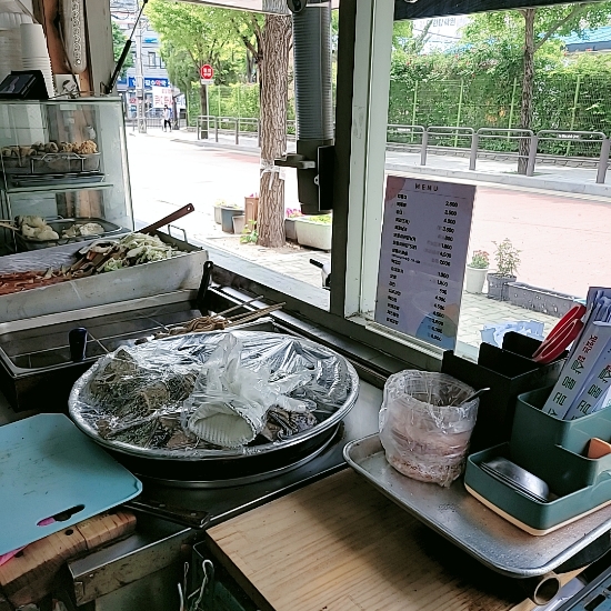  샬롬하우스 언남중고 떡볶이 순대꼬치 오징어튀김 진리의 떡튀순