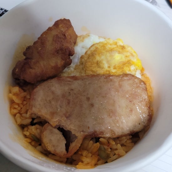  한솥도시락 스팸김치볶음밥
