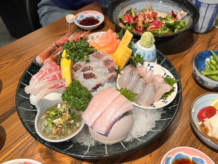  잠실새내 이자카야 해오름_숙성회/꼬치/바지락술찜/모찌리도후