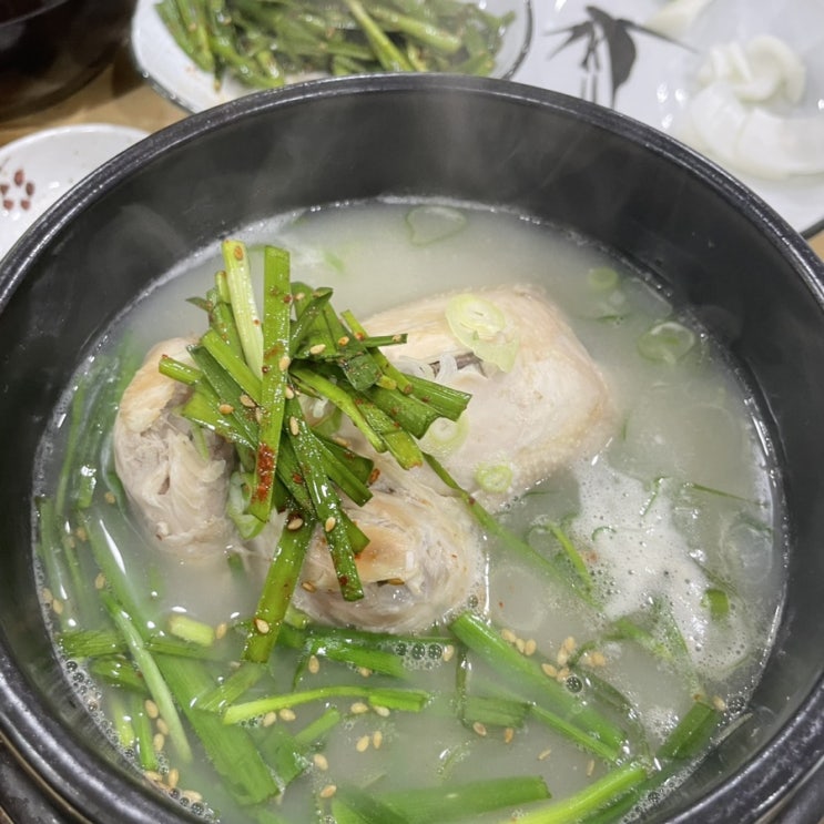  진주 내동면 한방삼계탕 성지원 여름 몸보신 가족과 함께