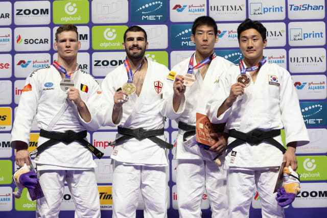 ‘한국 <b>유도</b> 유망주’ <b>이준환</b>, <b>세계선수권</b>서 동메달 획득