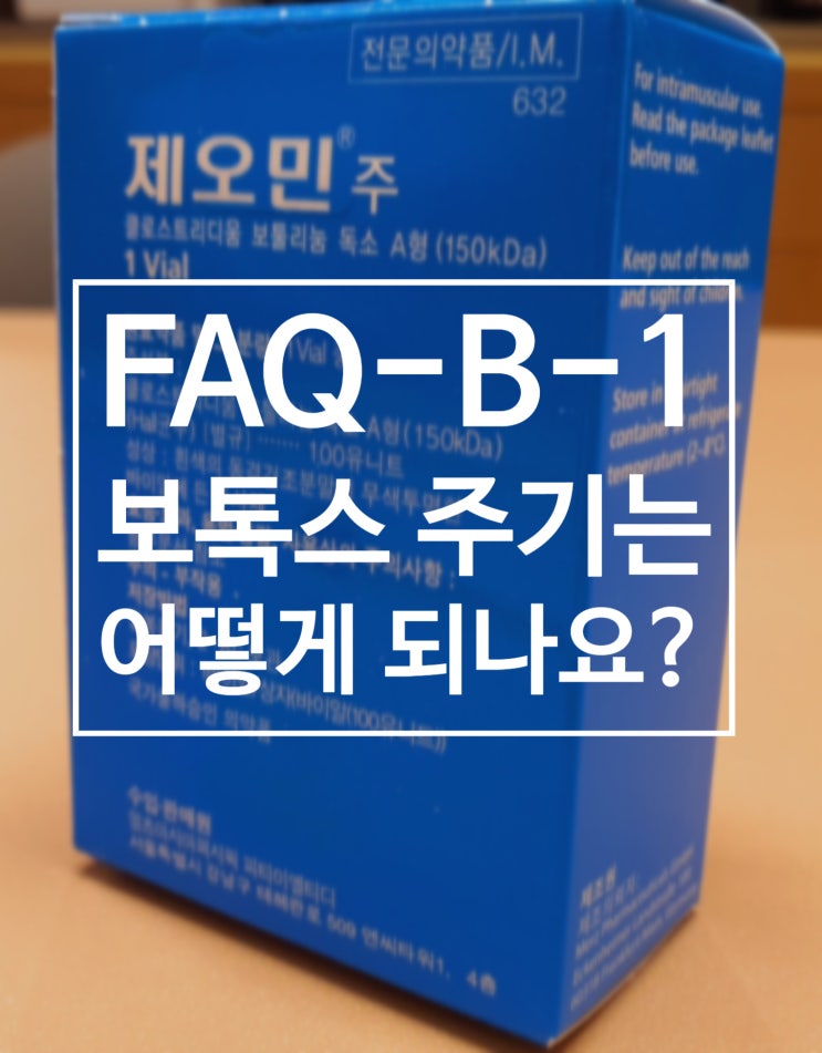 #FAQ-B-1,보톡스(스킨보톡스) 주기는 어떻게 되나요?(feat.내성,항체)