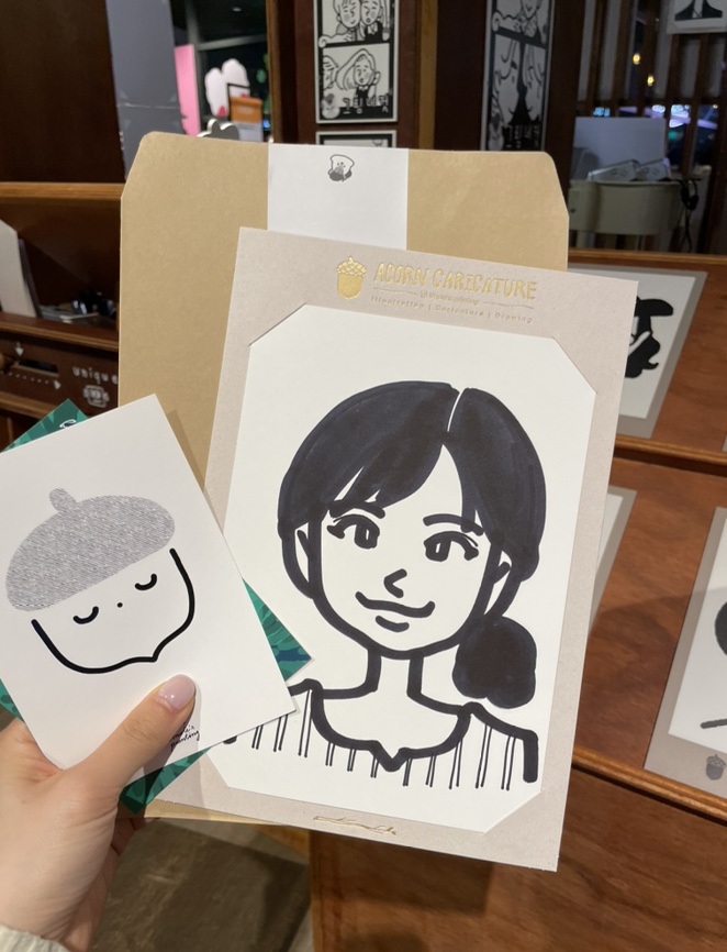  [수요일 일상] 회사점심 김치찌개, 용산 아이파크몰 도토리 캐리커처 팝업, 고카페 GOKAFFE, 쉐이크쉑 버거