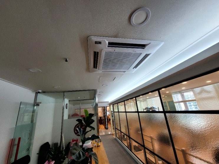  분당 필라테스 리모델링 시스템 에어컨 도색,에어컨청소