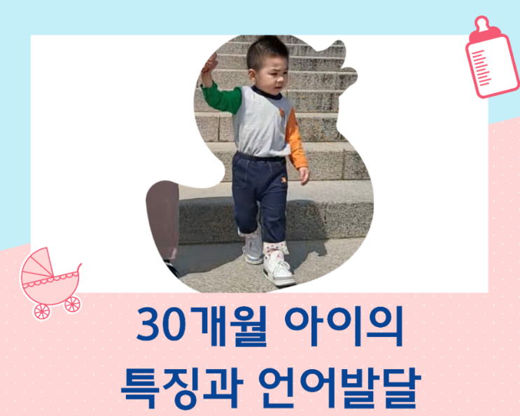  30개월 아이 발달과 언어특징