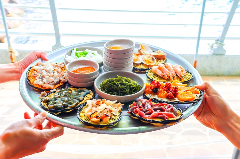 부산 기장 연화리 해녀촌 맛집 해물포차마을 부산맛집 추천