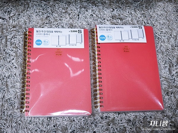  다이소 스터디 플래너로 초등학생 시간관리 학습습관 공부학습 잡기