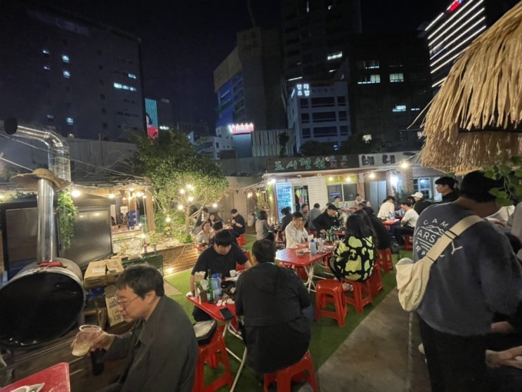  연산동 술집 지금 날씨에 딱 좋은 야외포차 “옥탑포차”