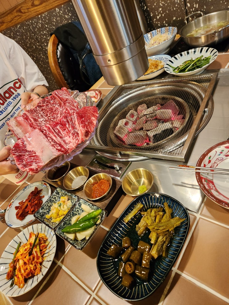  도선동 고기집 육명갈비 왕십리역 맛집 존맛