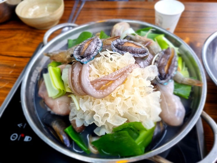  [청주 맛집]푸짐한 해물과 보쌈_비파해물칼국수