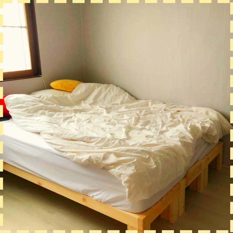 원목 평상형 침대 프레임 제작은 착한테이블
