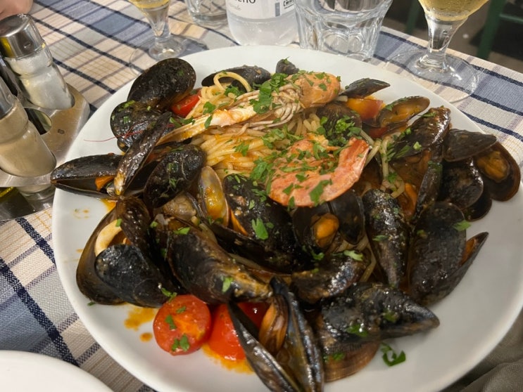  또 와버렸다 이탈리아 15. 바티칸 주변 해산물 파스타 맛집 추천(리스토란떼 피쩨리아 카스텔로/Ristorante Pizzeria Castello)
