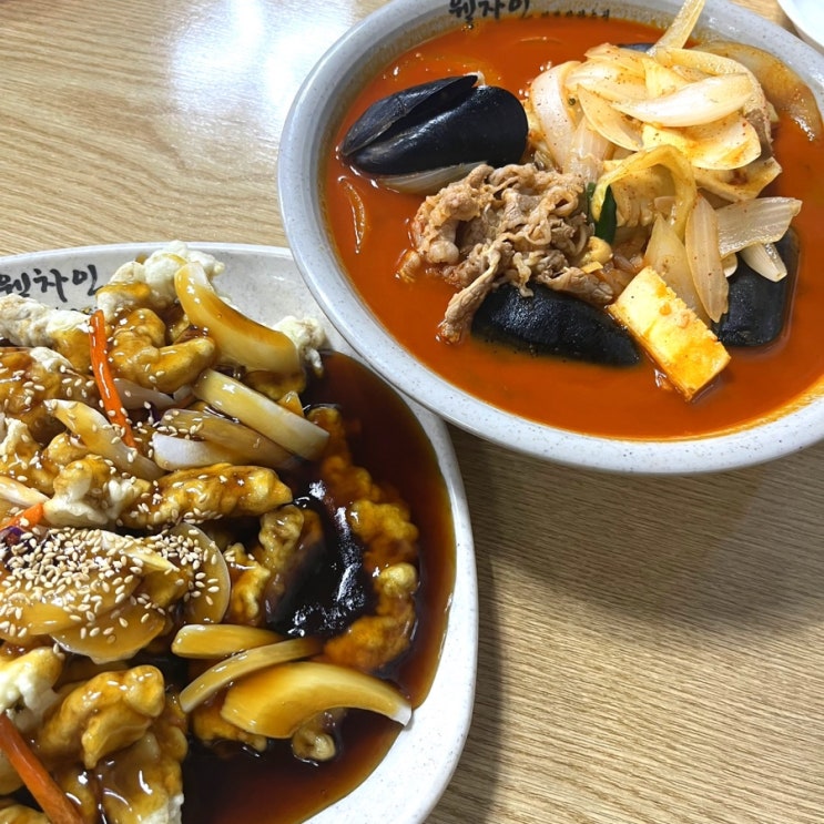  [강남] 혼밥하기 좋은 주차 가능한 수서역 중식 맛집, 열짬뽕 웰차인
