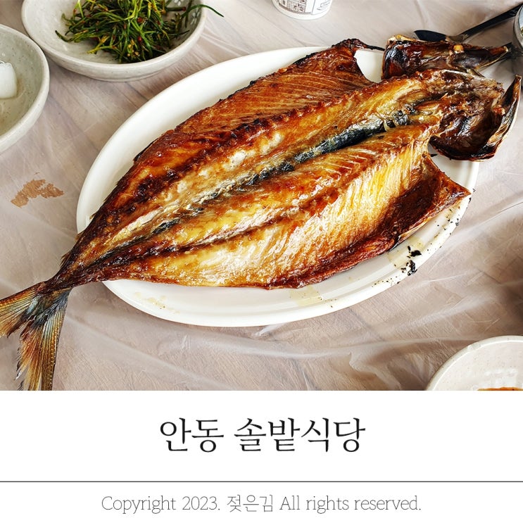 안동 간고등어 맛집 하회마을 솔밭식당 내돈내산 안동 간고등어 맛집 하회마을 솔밭식당 내돈내산