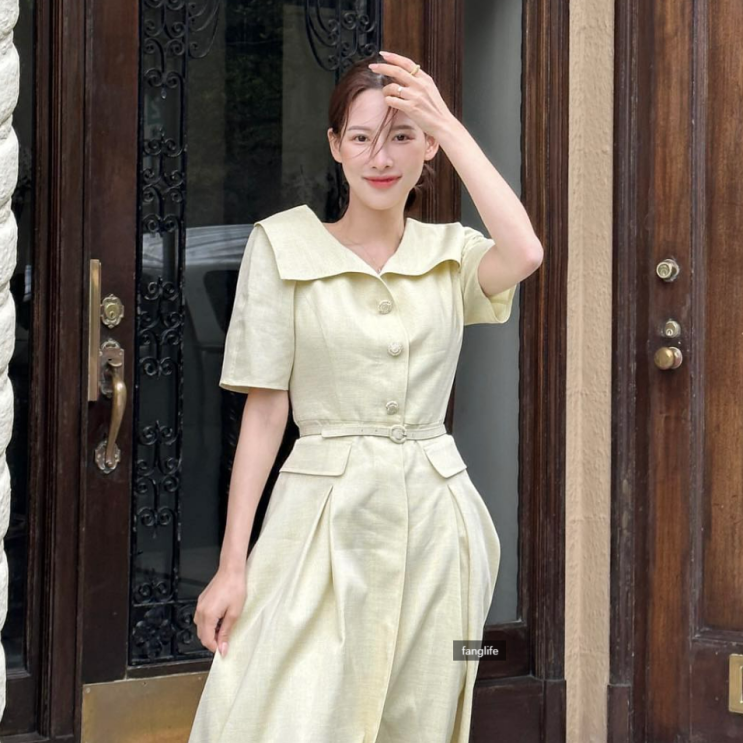  여자소개팅룩, 이나연 아나운서 온앤온 원피스