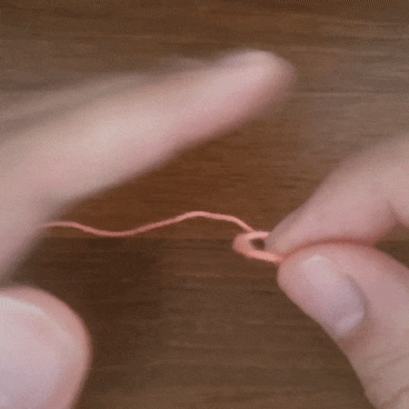  코바늘 기초 1편 - 매듭 만들기, 사슬뜨기, 한길긴뜨기