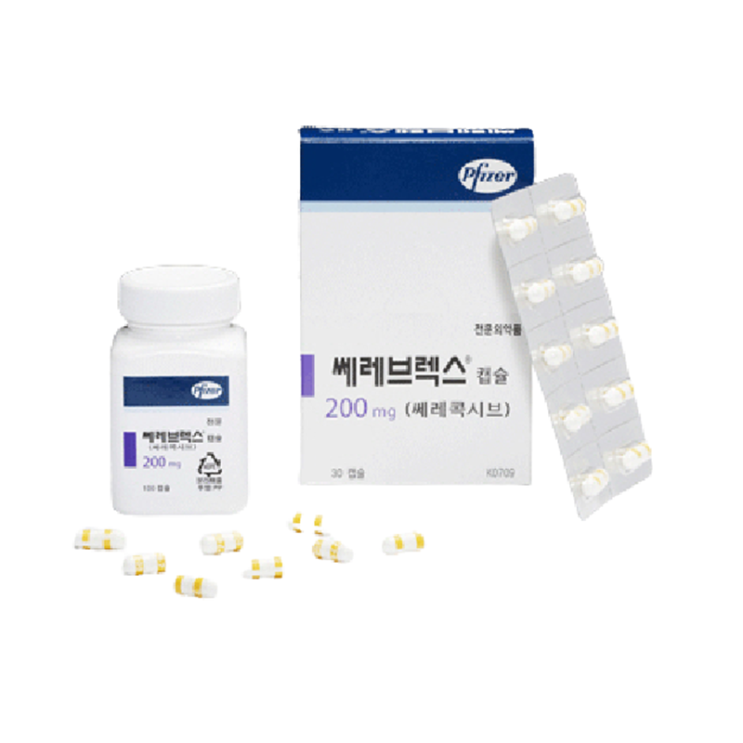 쎄레브렉스캡슐 200mg, 먹기 전 알아야할 내용들 간단정리(효능/복용법/부작용/주의사항) 쎄레브렉스캡슐 200mg, 먹기 전 알아야할 내용들 간단정리(효능/복용법/부작용/주의사항)