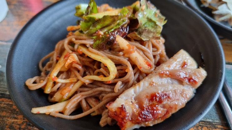  [곤지암 맛집] "태화산명가"- 숯불 닭갈비 + 메밀막국수 의 조합! 리조트 직원들이 찾는 식당!