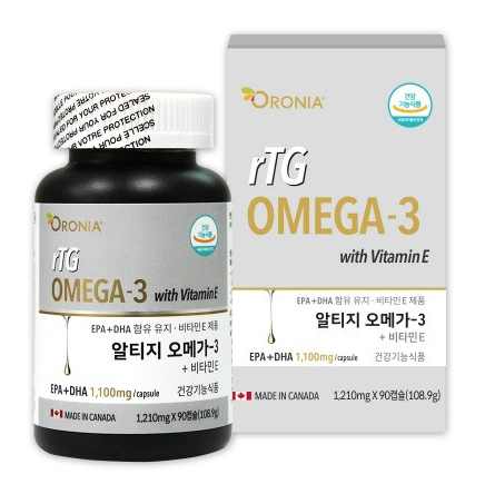  뉴트리코리아 '알티지 오메가-3 + 비타민E' 판매 중단 및 회수