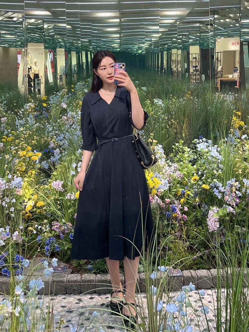 여름원피스, 편하고 시원한 로엠 시그니처컬렉션 격식룩 코디