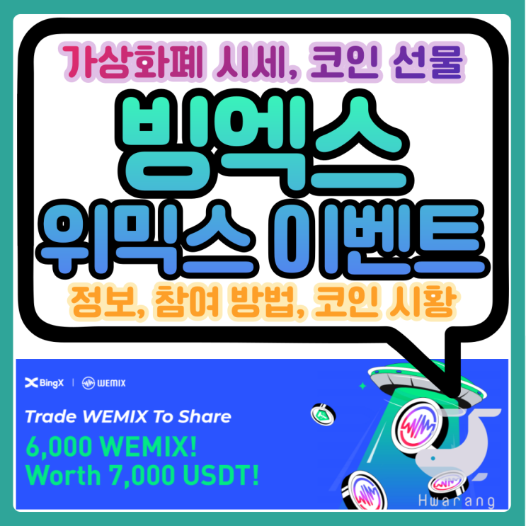  흔들리는 가상화폐 시세, 코인 선물 거래소 빙엑스 위믹스 이벤트