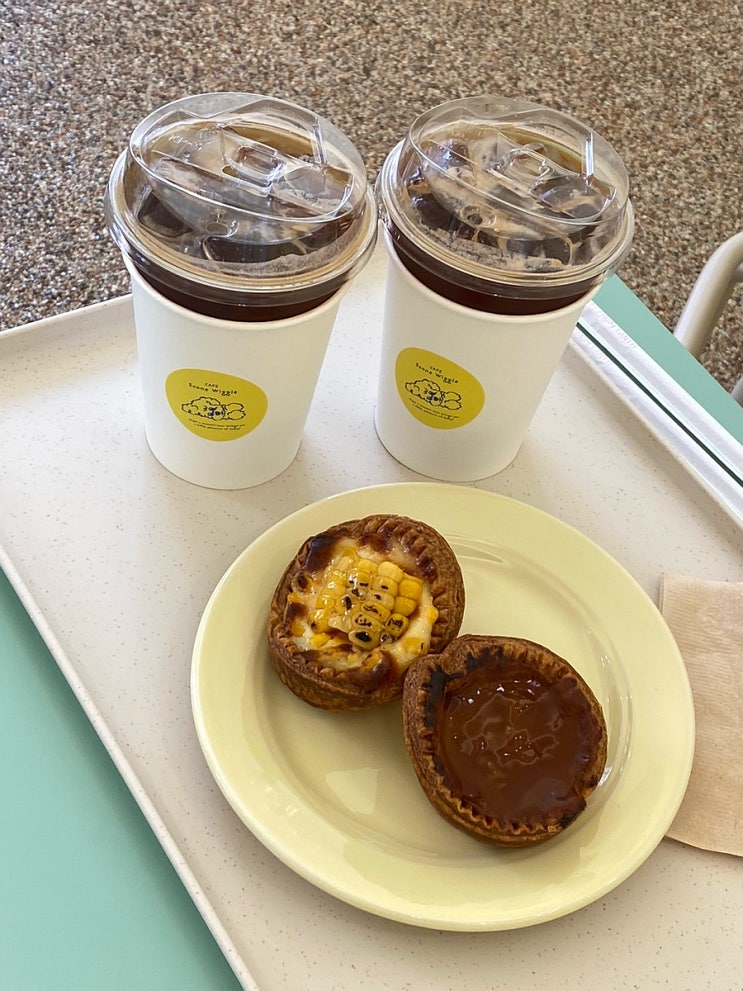  합정 스콘위글 디저트가 맛있는 애견 동반 가능한 신상 카페