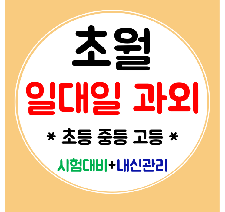  초월 수학과외 중등 고등 영어과외 초등 내신대비 공부방 전문지도